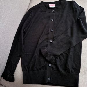 Black kate spade cardigan